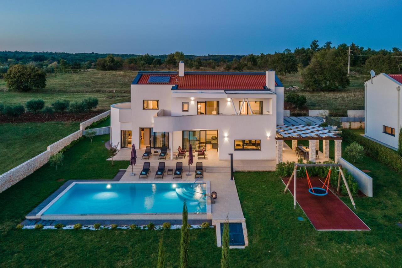 Villa Eleonora, Luxury Villa In Visnjan, Zuzici, Near Porec Exterior foto